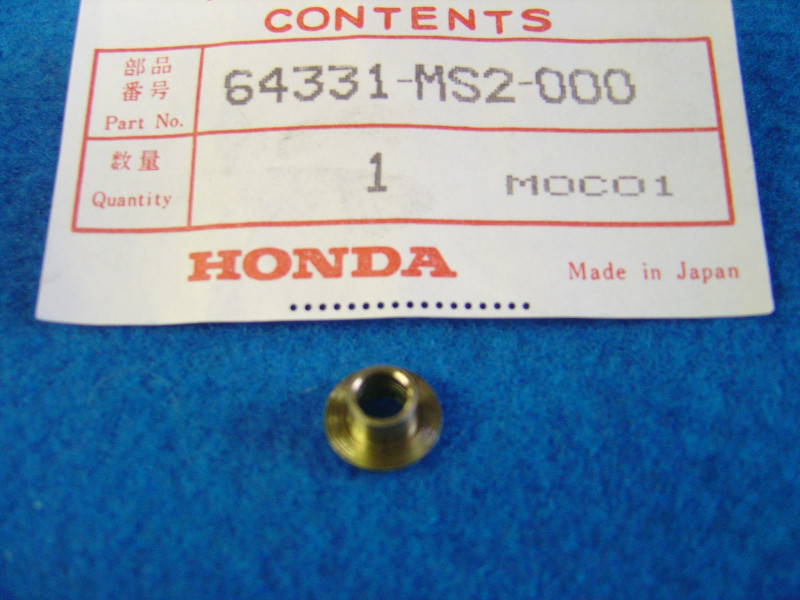 Bague épaulée carénage Honda CBR1000F 89 - Réf 64331MS2000