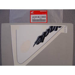 Décor autocollant carénage droit CBR900RRY 2000 Honda Y160