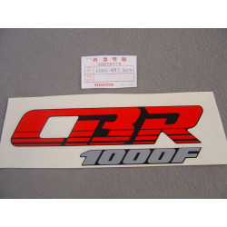 Décor autocollant carénage Honda CBR1000FH 1987 NH1K