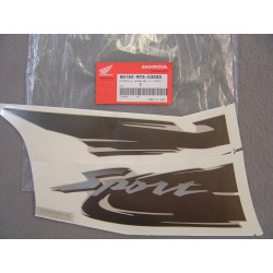 Décor Autocollant Carénage AV Gauche Honda CB500 - NOS