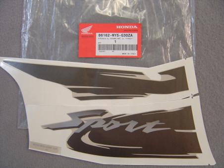 Décor Autocollant Carénage AV Gauche Honda CB500 - NOS