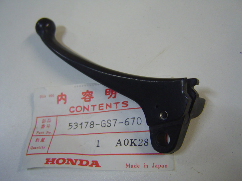 Levier gauche Honda SA50 88/94 - Réf. 53178-GS7-670