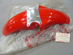 Garde boue avant complet code couleur R110 pour modèles MBX125FE/FF plus livr