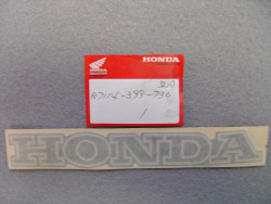 Décor autocollant réservoir Honda CB125TB - Type 1