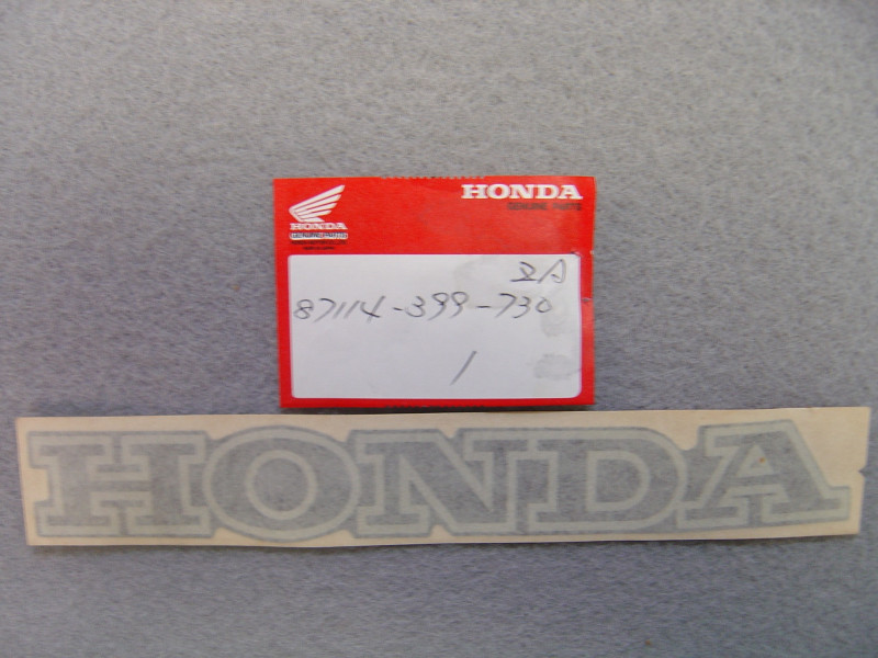 Décor autocollant réservoir Honda CB125TB - Type 1