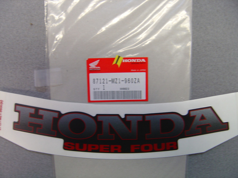 Autocollant décor réservoir Honda CB1000 95-96 Type 8 | 87121MZ1960ZA