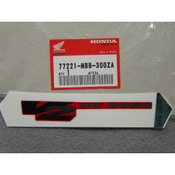 Décor autocollant siège Honda VTR1000F 97 – Réf. 77221MBB300ZA