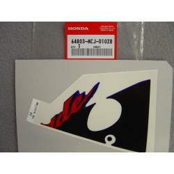 Décor Autocollant Carénage Droit Honda CBR900RR3 2003