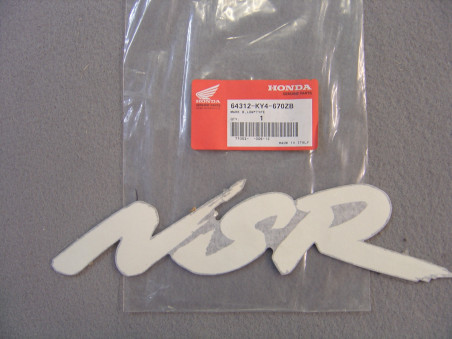 Autocollant carénage inférieur Honda NSR125RN 1992 - 64312KY4670ZB