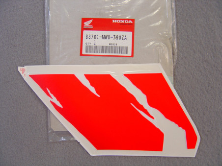 Décor autocollant Honda CBR900RR 1993 couvercle latéral gauche