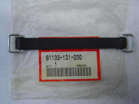 Sangle plaque numéros XR75 XR80 Honda - Réf. 61133131000
