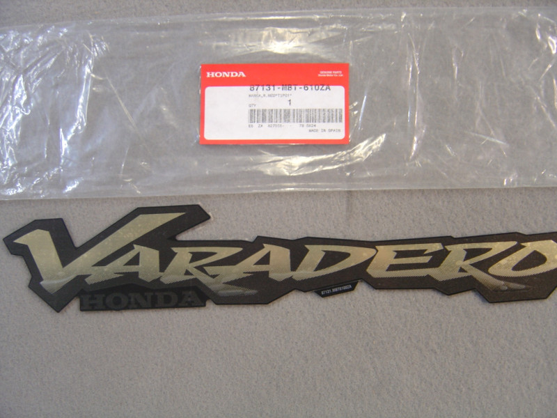 Sticker latéral milieu droit XL 1000V VARADERO HONDA 87131-MBT-610ZA