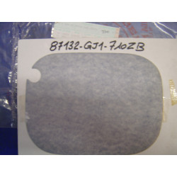 Autocollant droit MTX50 1984 bleu foncé Honda | 87132GJ1710ZB