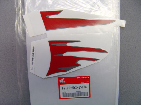 Décor autocollant droit NX650 1994 Honda – Réf. 87120MY2850ZA