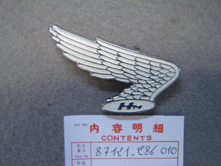 Emblème réservoir droit Honda CB250 CB350 CL250 CL350 K0 K1