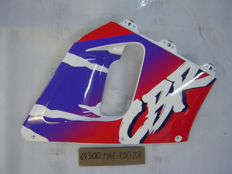 Flanc carénage droit CBR900 1995 Honda - Réf. 64300MAE750ZA