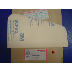 Décor gauche dosseret selle Honda NSR125R 1987 | 77353KR1860ZA