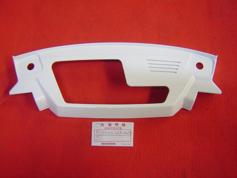 Capotage supérieur compteurs Honda NH80 1986 - Réf. 53205GC8010ZS