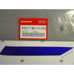 Décor autocollant carénage inférieur droit Honda CBR900RR3 2003
