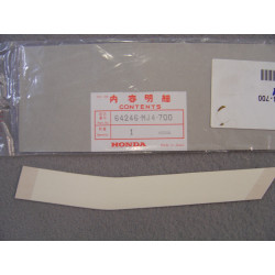 Décor autocollant carénage inférieur droit Honda VF1000RF