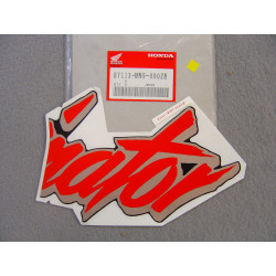 Décor autocollant carénage droit Honda NX650 Dominator