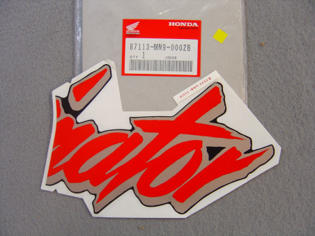 Décor autocollant carénage droit Honda NX650 Dominator