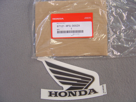 Autocollant aile droite Honda CB600F Hornet – Réf. 87121MFGD00ZA