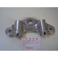 Té supérieur de fourche Honda ST50 ST70 K3 - Réf. 53131098670
