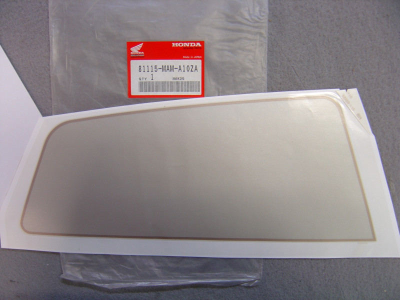 Décor Top Case Droit Honda GL1500 Réf. 81115MAMA10ZA