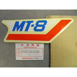 Décor Cache Latéral Droit Type 3 MT80SA Honda | Réf. 87127184611ZC
