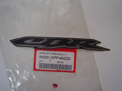 Décor autocollant de tète de fourche de CBR125 04