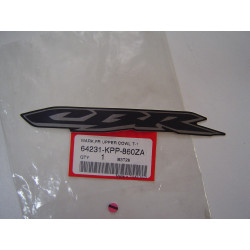 Décor autocollant tête de fourche Honda CBR125 04 – Réf. 64231KPP860ZA