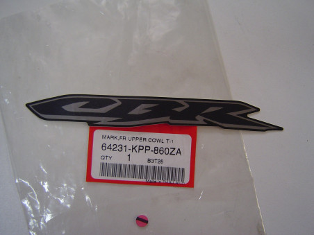 Décor autocollant tête de fourche Honda CBR125 04 – Réf. 64231KPP860ZA