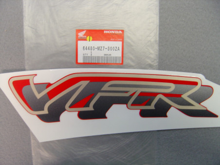 Décor Autocollant Auvent Gauche Honda VFR750FR 94 - Réf. 64480MZ7300ZA