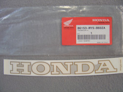 Autocollant réservoir droit Honda CB500T 1996 - Réf. 86153MY5860ZA