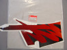 Décor autocollant capot inférieur droit Honda CBR600FY 2000 NOS