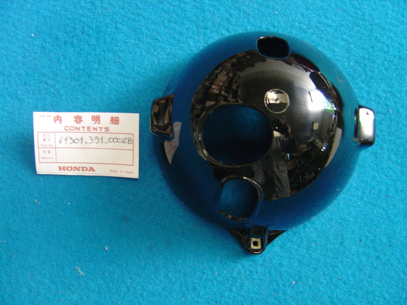 Cuvelage de phare Honda SS50 TL125S CG125 - Réf. 61301391000ZB