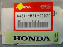 Décor autocollant de carénage de siège arrière pour modèle CBR1000RR4 2004 cod -