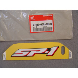 Décor autocollant carénage siège Honda VTR1000SP 77233MCF000ZA