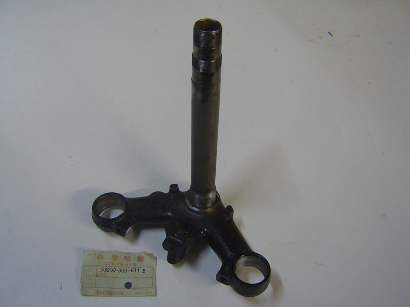 Té de fourche inférieur Honda CB350F Four - Réf 53231-377-010