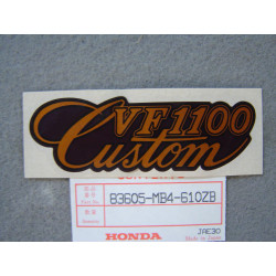 Stickers Cache Latéral Honda VF1100CD - Réf 83605MB4610ZB