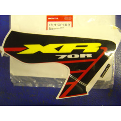 Décor côté droit Type1 Honda XR70R 2002 - Réf. 87126GCF840ZA