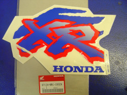 Décor autocollant réservoir gauche Honda XR600RP 93 | 87124MN1300ZA