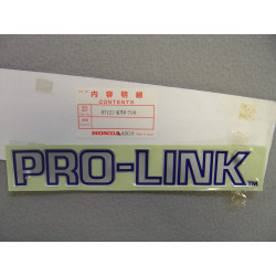 Décor autocollant bras oscillant Honda CR125 CR250 1987