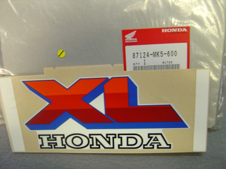 Autocollant réservoir gauche Honda XL600LM – Réf. 87124MK5600