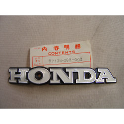 Logo réservoir gauche Honda CG110 - Réf. 87124398000