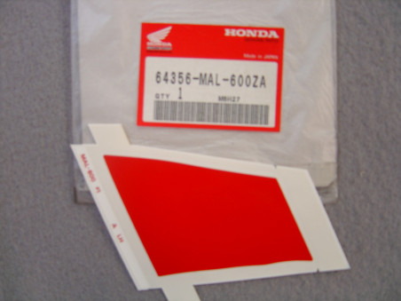 Autocollant Carénage Inférieur Gauche Honda CBR600FS 1995