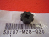Caoutchouc poids de guidon Honda VT600 VT750 - 53107MZ8G20
