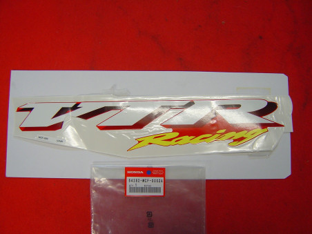 Décor autocollant carénage gauche Honda VTR1000 – Réf. 64282MCF000ZA