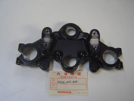 Té supérieur de fourche Honda CB400NC CB250ND - Réf. 53230443930
